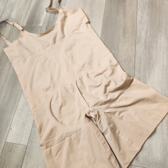 Shaperx bodysuit women's 2XL nude shapewear tummy control full body seamless new - Picture 13 of 15